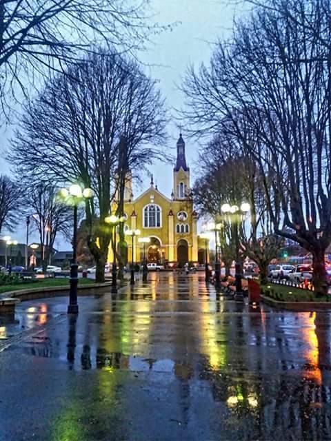 Hostal Costa Azul Кастро Экстерьер фото